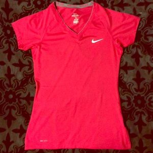 Nike pro fitted shirt